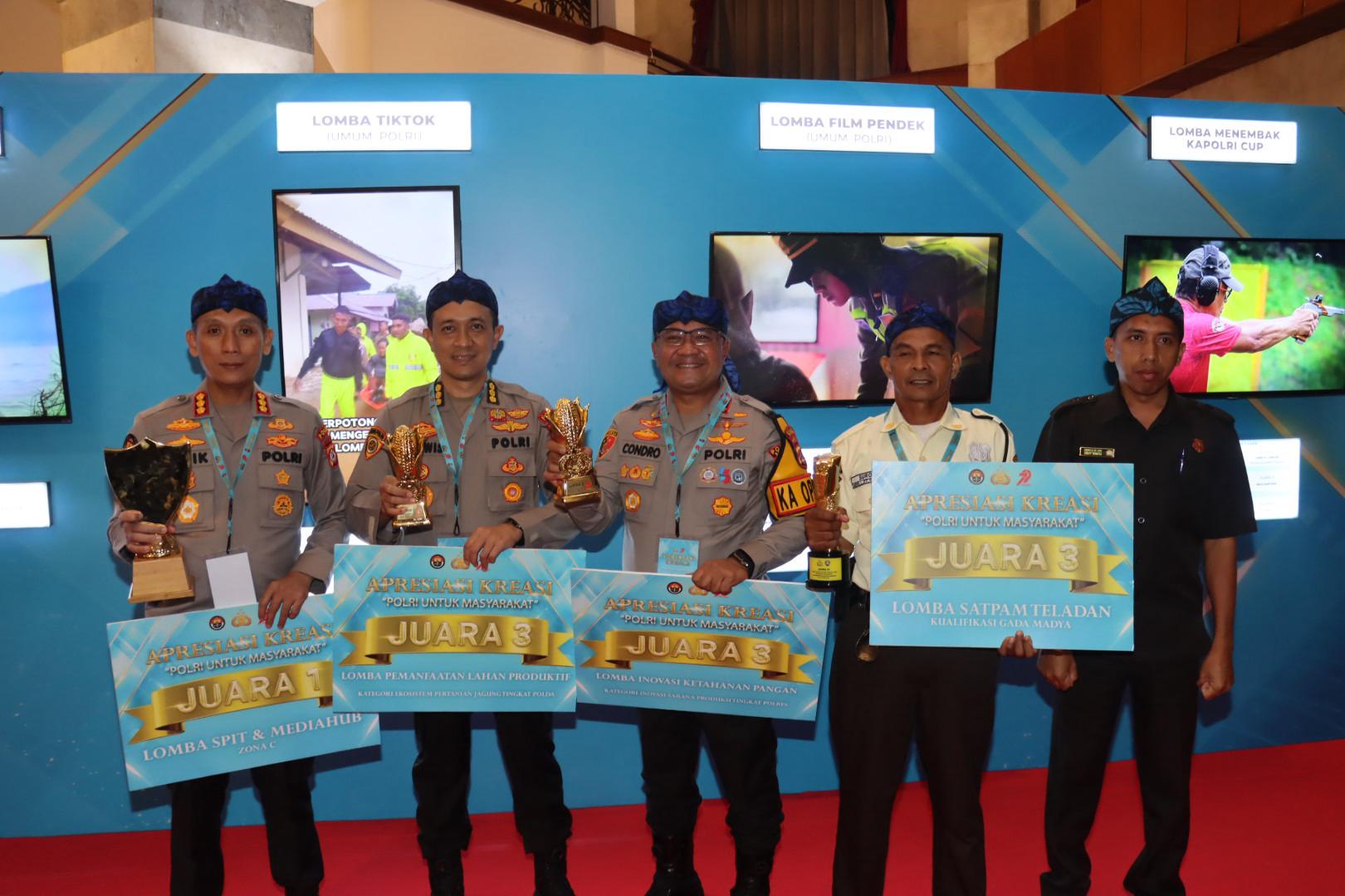 Polda Banten borong 4 penghargaan di Awarding Day Divisi Humas Polri 2025 atas kinerja dan inovasi di bidang digital, pangan, dan pengamanan.