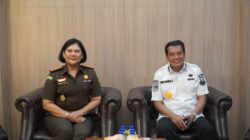 Bupati Maesyal Rasyid Temui Kajari Baru, Tegaskan Komitmen Pemerintahan Bersih