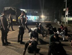 24 Remaja Terjaring Razia Malam Polda Banten Saat Nongkrong di KP3B Serang