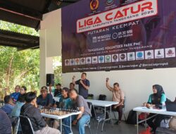 Antusiasme Pecatur di Putaran Keempat Liga Catur Kabupaten Tangerang di Hari Catur Sedunia