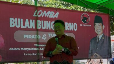 Abraham Garuda Laksono peringati Bulan Bung Karno di Kab. Tangerang lewat lomba masak Mustika Rasa dan pidato bertema kebangsaan.