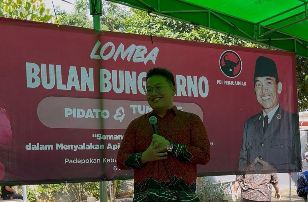 Abraham Garuda Laksono peringati Bulan Bung Karno di Kab. Tangerang lewat lomba masak Mustika Rasa dan pidato bertema kebangsaan.