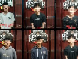 Tim Resmob Bekuk Enam Pelaku Balap Liar dan Sita Uang Taruhan