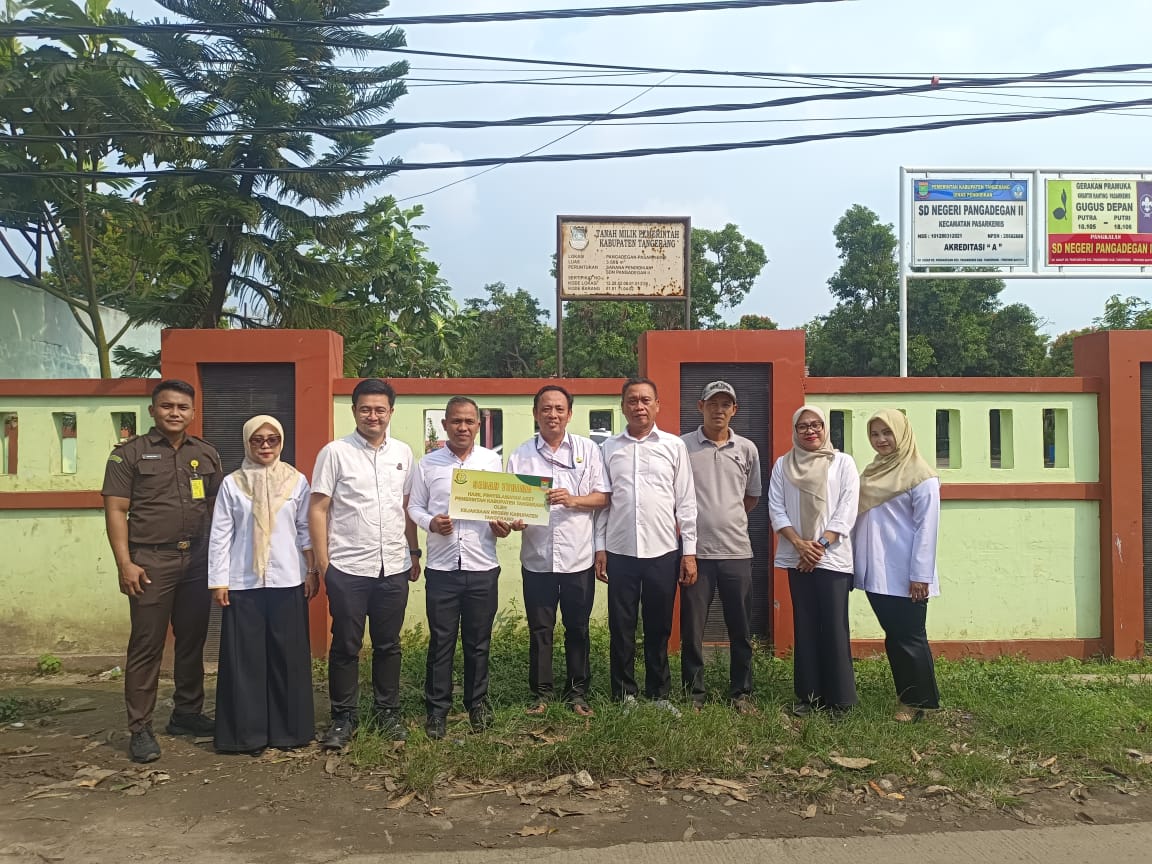 20 Tahun Dikuasai Ilegal, Aset Tanah Sekolah Rp 5,5 Miliar Akhirnya Kembali ke Pemkab Tangerang
