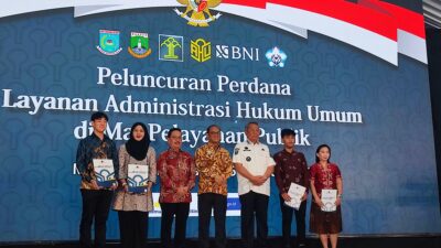 Dirjen AHU resmikan loket layanan hukum di MPP Tangsel, hadirkan 144 layanan agar masyarakat bisa akses urusan hukum lebih mudah dan cepat.