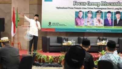 Bupati Tangerang ajak pemuda GPII bersinergi bangun daerah berkeadilan dan religius melalui FGD di Hotel Lemo, Kelapa Dua.