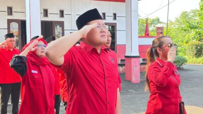DPD PDI Perjuangan Banten Gelar Upacara Peringatan Detik-Detik Proklamasi Kemerdekaan ke-80 Tahun 2025