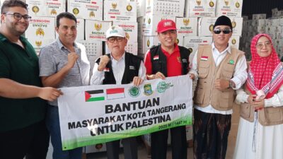 Baznas Bersama MUI Kota Tangerang Salurankan Bantuan Rp2 M ke Palestina