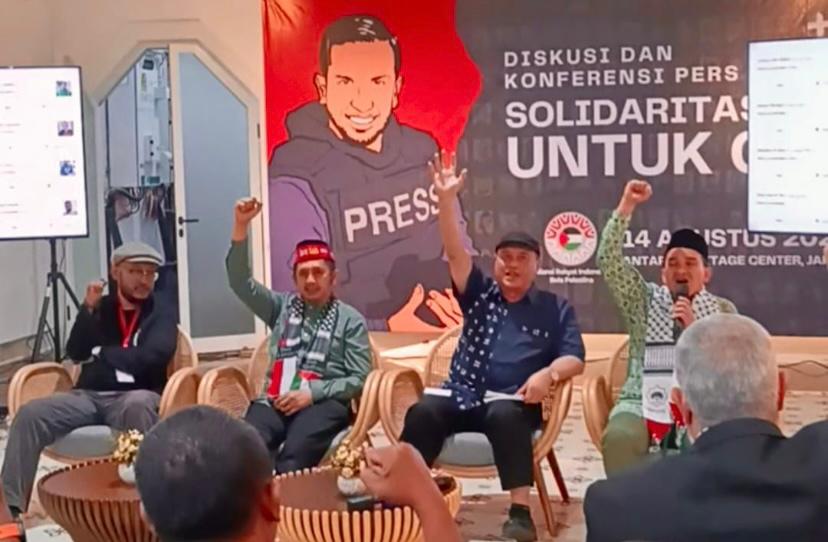 MUI dan ARI-BP ajak jurnalis Indonesia lantang bela rekan di Palestina, kecam pembunuhan 304 jurnalis oleh Zionis Israel.