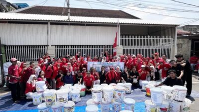 UMN laksanakan PKM di Tanah Abang untuk pengelolaan limbah dan gaya hidup berkelanjutan, bertepatan dengan HUT ke-80 RI.