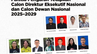 WALHI umumkan calon Direktur Eksekutif dan Dewan Nasional periode 2025–2029 yang akan dipilih dalam PNLH XIV di Sumba Timur.
