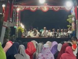 HUT RI ke-80, Warga RT008/02 Tigaraksa Bersholawat dan Gelar Tasyakuran