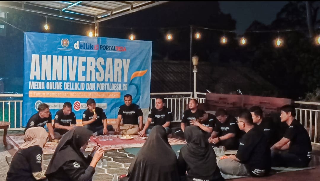 Portaldesa.co dan Dellik.id rayakan ulang tahun ke-5 di Bogor, tegaskan peran media lokal dalam membangun negeri dan lawan hoaks.