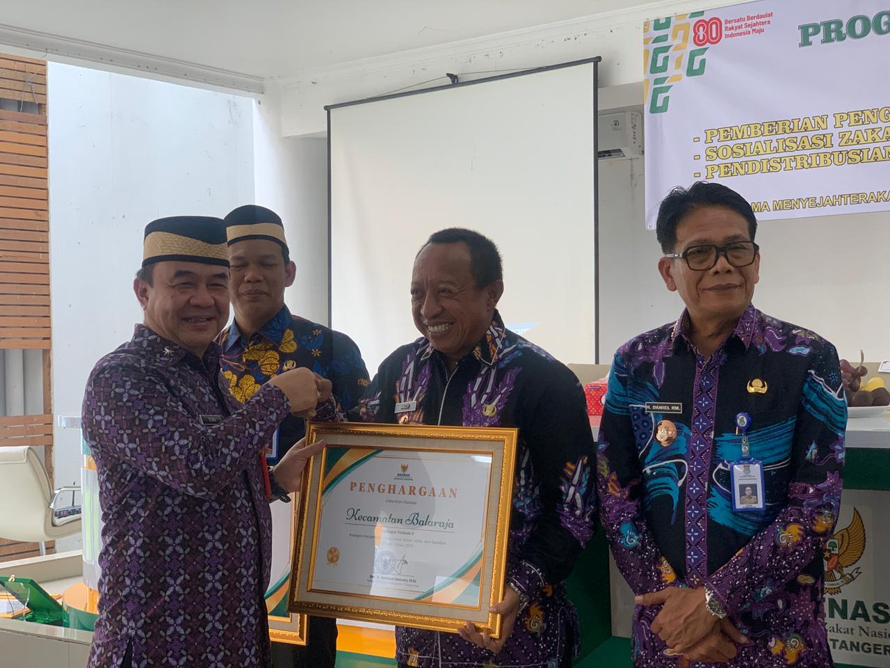 Sinergi Pemkab dan Baznas, 250 Pelaku UMKM di Tangerang Dapat Modal Usaha