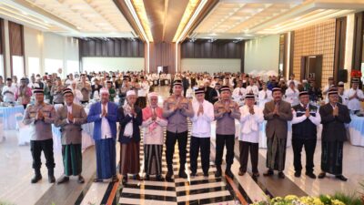 Polda Banten gelar doa bersama jelang HUT RI ke-80, Kapolda Irjen Pol Suyudi pamit dan sampaikan pesan persatuan serta sinergi keamanan.