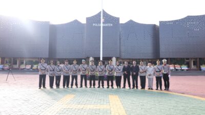 Polda Banten gelar upacara Hari Juang Polri 2025, kenang Proklamasi Polisi 21 Agustus 1945 dan tekankan komitmen Polri untuk rakyat.