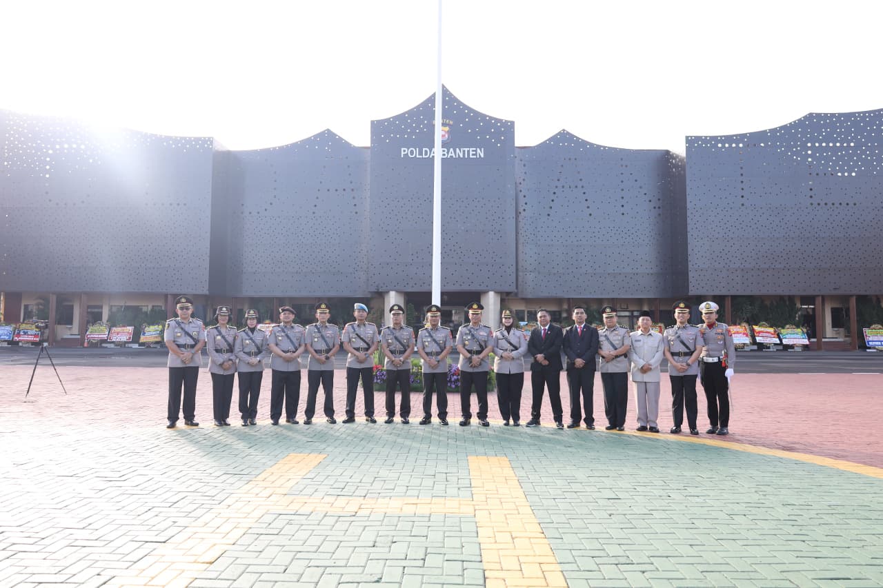 Polda Banten gelar upacara Hari Juang Polri 2025, kenang Proklamasi Polisi 21 Agustus 1945 dan tekankan komitmen Polri untuk rakyat.