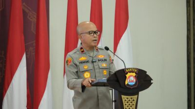Brigjen Pol Hengki ditunjuk jadi Kapolda Banten, gantikan Irjen Pol Suyudi yang dimutasi ke Bareskrim. Kombes Hendra isi jabatan Wakapolda.
