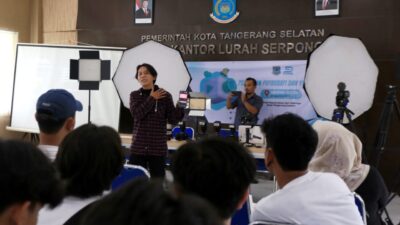 Karang Taruna Serpong gelar pelatihan fotografi dan videografi, dorong kreativitas pemuda Tangsel serta buka peluang usaha.