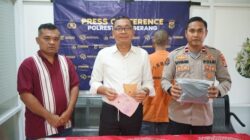 Polresta Tangerang tangkap pria di Pasar Kemis dengan sabu 22,77 gram siap edar. Tersangka dijerat UU Narkotika.