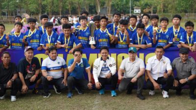 Persipan U-15 juara Piala Soeratin Banten 2025 dan siap wakili provinsi di tingkat nasional, Wabup ajak masyarakat doakan juara.