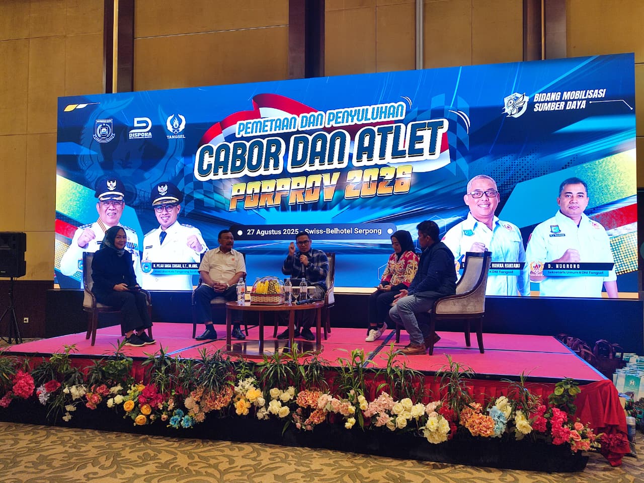 Tangsel siap jadi tuan rumah Porprov Banten 2026. Pilar Saga pastikan fasilitas olahraga optimal dan target juara tetap dikejar.