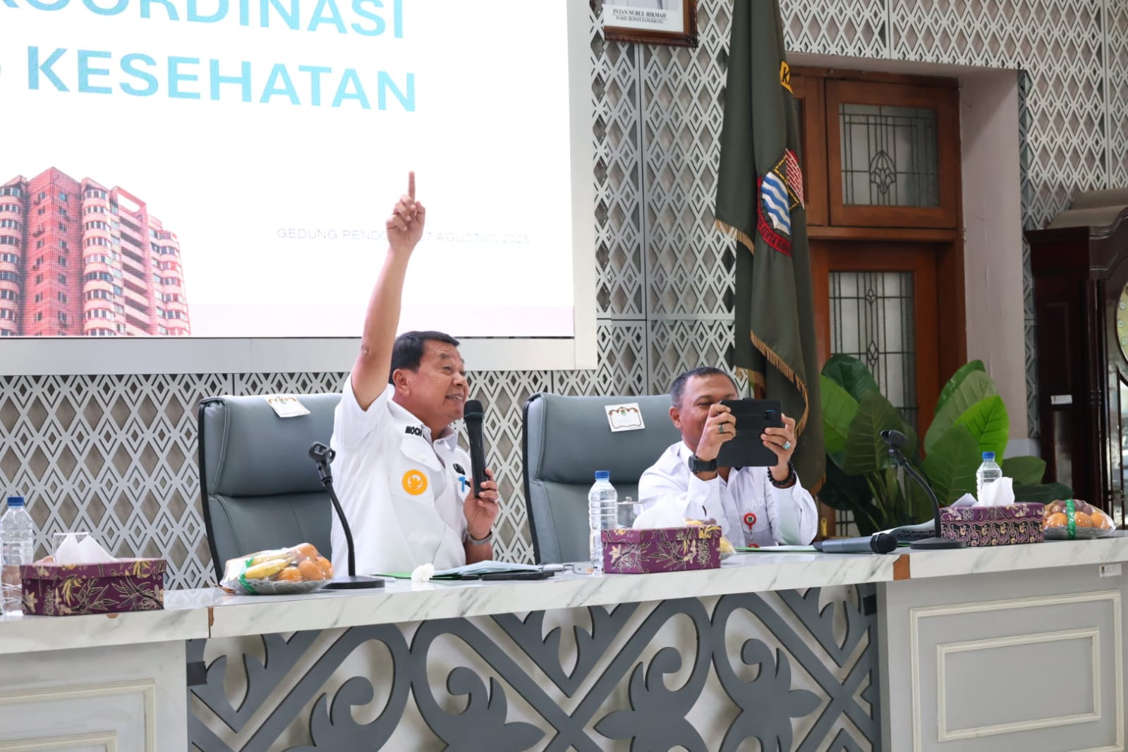 Bupati Tangerang pimpin Rakor Kesehatan bahas stunting, AKI-AKB, TBC, hingga pelayanan gratis dan aktivasi BPJS PBI.