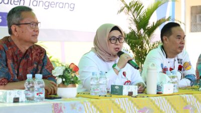 Wabup Tangerang aktifkan kembali Jumat Bersih, dorong gotong royong dan TPS 3R untuk atasi banjir dan sampah di Kelapa Dua.