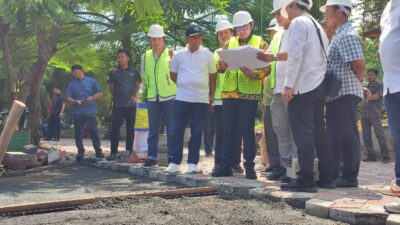 Pemkot Tangsel tata infrastruktur Arya Graha dengan betonisasi jalan, drainase baru, dan revitalisasi kawasan untuk atasi banjir.