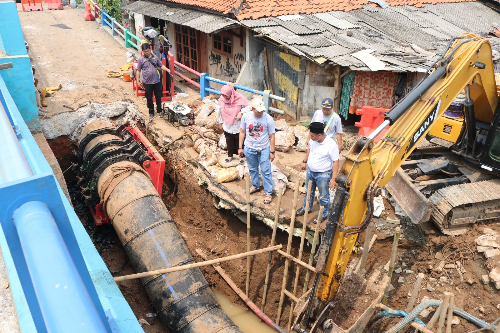 Perbaikan Pipa Rusak Selesai, Perumda Tirta Benteng bakal Evaluasi Penyebab Kerusakan