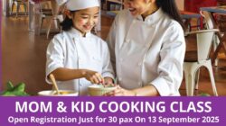 Fame Hotel Gading Serpong hadirkan Mom & Kid Cooking Class bertema Cake Decoration, ajak keluarga belajar sambil bermain seru.