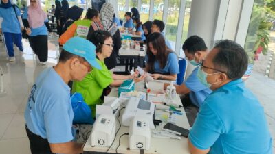 Peringati 21 tahun, Takenoko Medical Group gelar aksi sosial pemeriksaan kesehatan gratis & edukasi gaya hidup sehat di Tangerang.