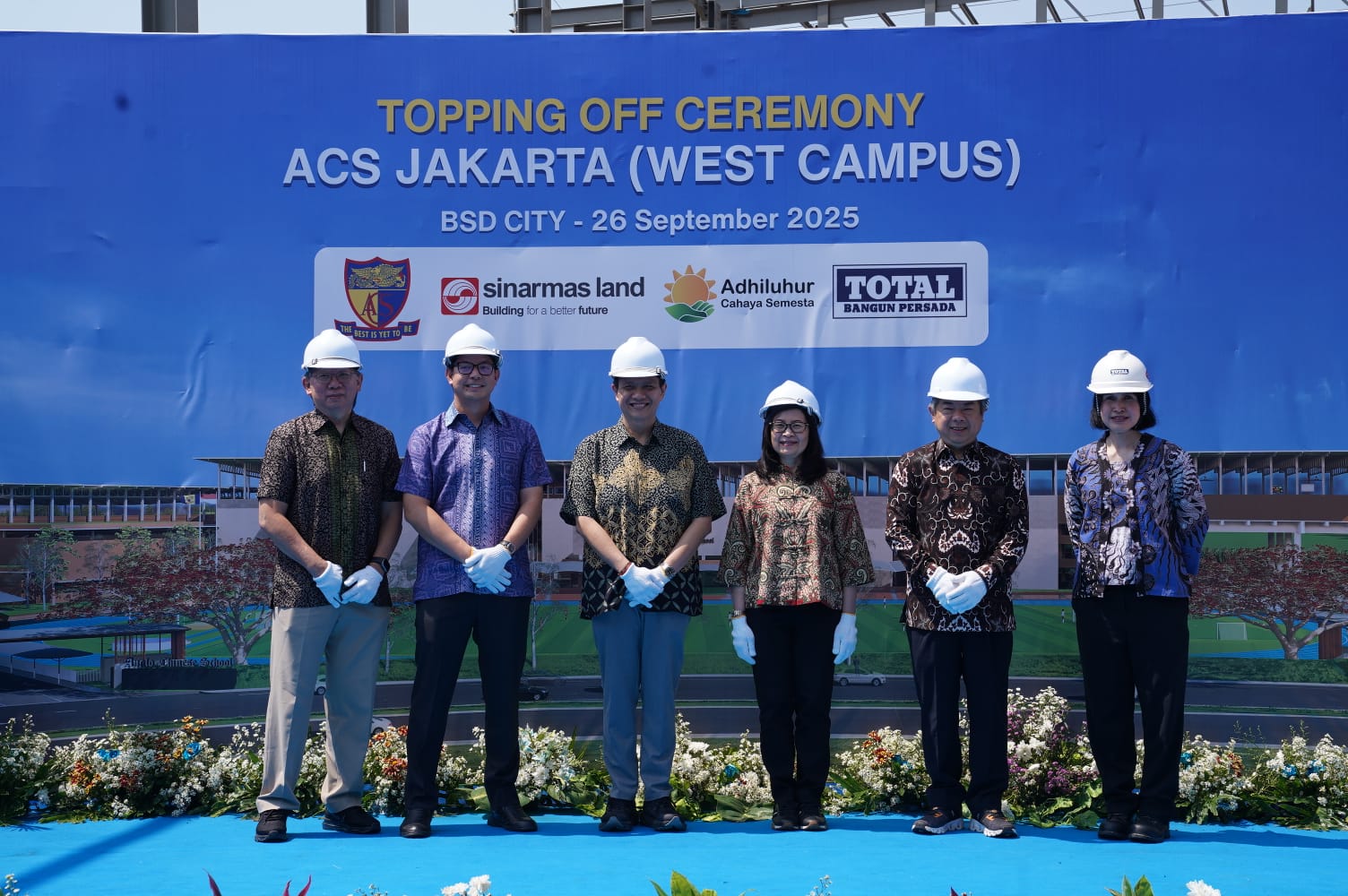 ACS Jakarta West Campus di BSD City resmi topping off, siap beroperasi Juli 2026 dengan fasilitas lengkap dan akses strategis.