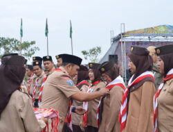 Rangkaian Hari Pramuka ke-64 di Cisoka: Upacara, Gladian Pimpinan Regu, hingga Pramuka Bersholawat