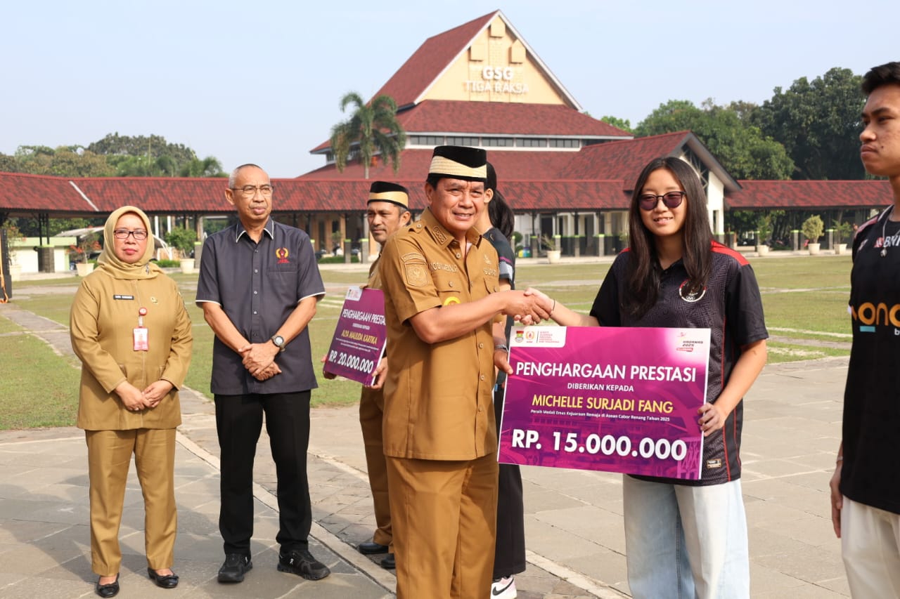 Haornas 2026 di Kabupaten Tangerang jadi momentum persatuan, sehatkan ASN, dan apresiasi atlet berprestasi internasional.