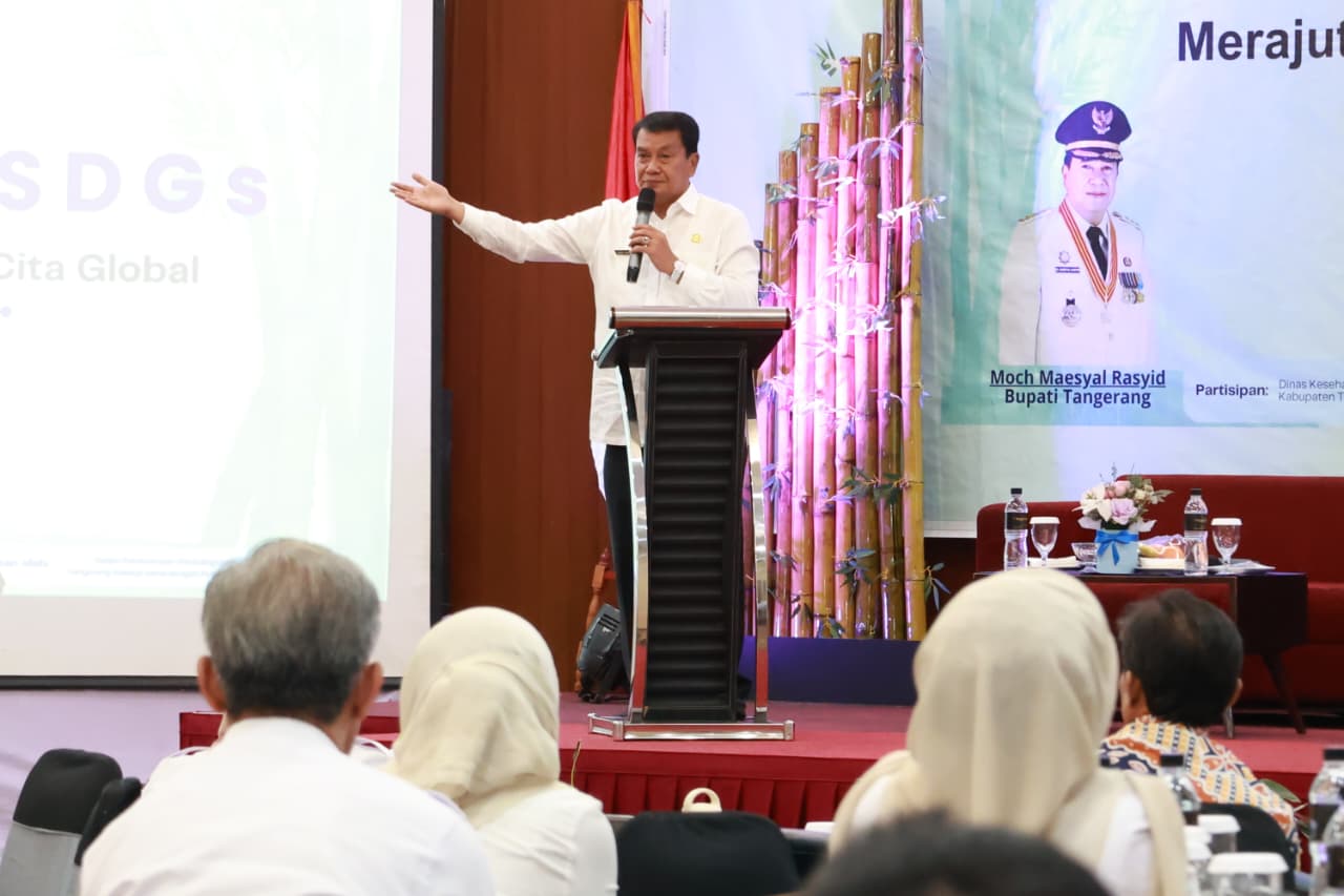 RPJMD Kabupaten Tangerang 2025–2029 selaras dengan SDGs, wujudkan pembangunan berkelanjutan inklusif dan berkeadilan.