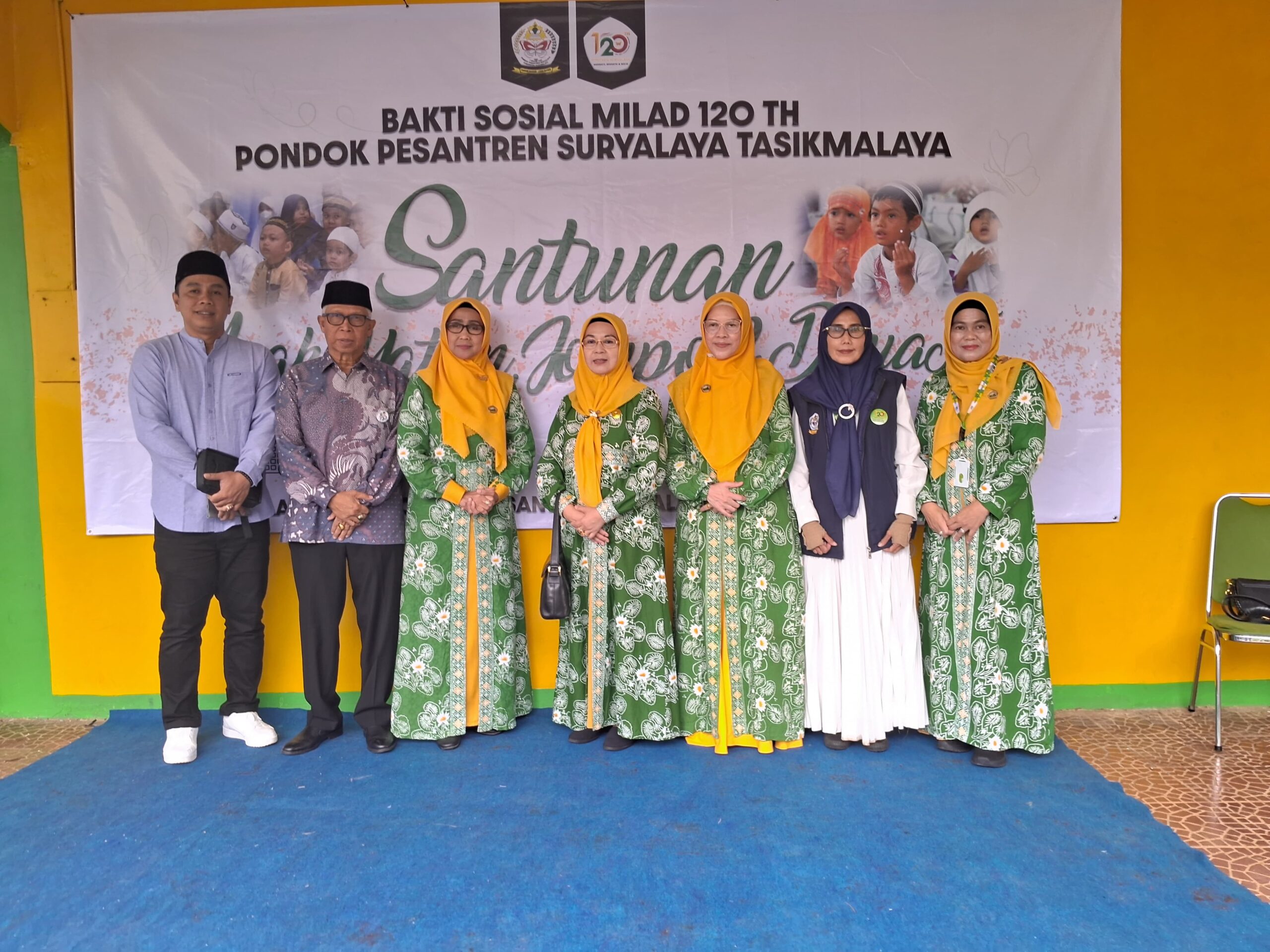 Milad 120 Suryalaya hadirkan bakti sosial: pengobatan gratis, donor darah, sunatan massal, santunan, hingga beasiswa.