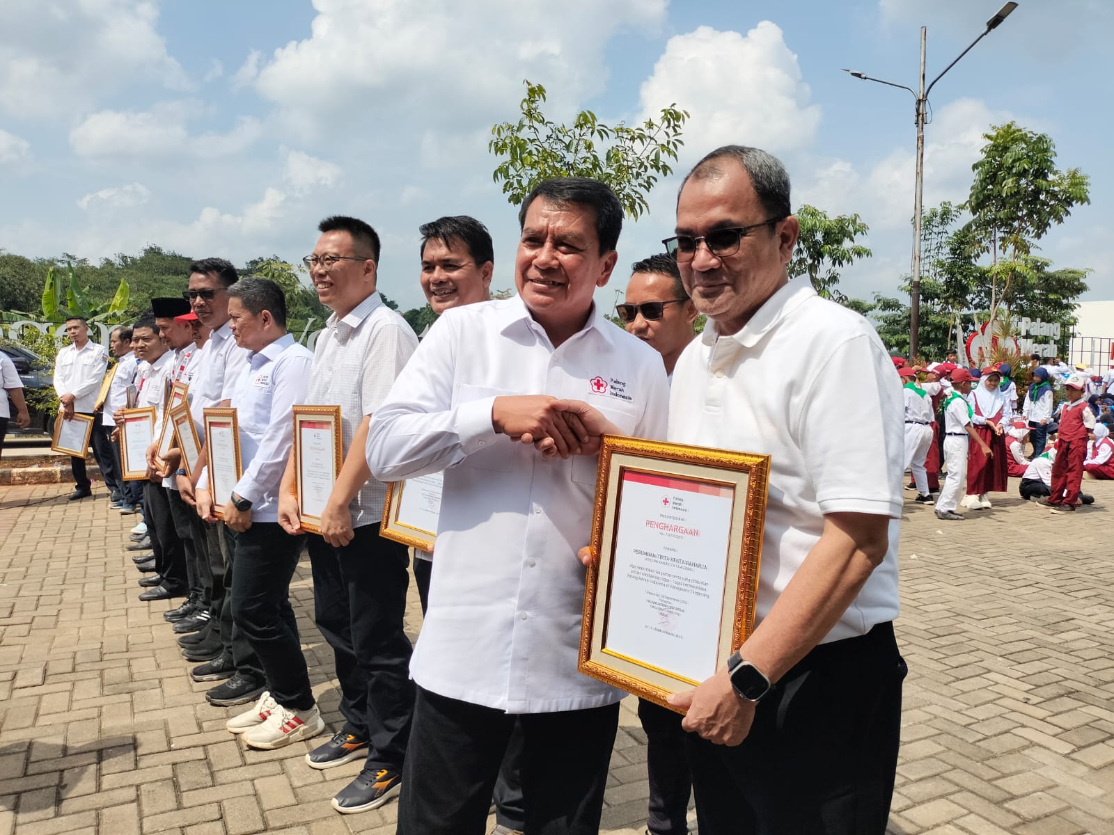 PMI Kabupaten Tangerang rayakan HUT ke-80 dan HUT Kabupaten ke-393 dengan bakti sosial, khitanan massal, lomba PMR, dan panen pangan.