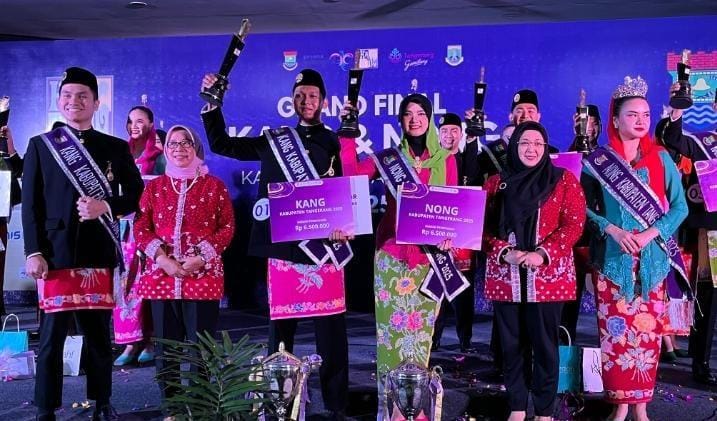 Farhan dan Regina terpilih sebagai Kang dan Nong Tangerang 2025, siap promosikan wisata dan budaya serta beri motivasi generasi muda.