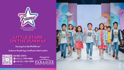 Fame Hotel Gading Serpong gelar Little Stars on The Runway, fashion show anak untuk asah kreativitas, keberanian, dan kebersamaan keluarga.