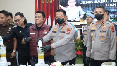 Polda Banten musnahkan barang bukti narkoba hasil 577 kasus sepanjang 2025, imbau masyarakat aktif cegah peredaran.