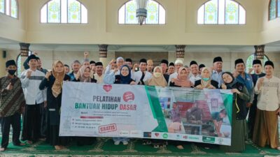 PROKAMI Banten dan IMANI Care adakan pelatihan Bantuan Hidup Dasar di Pandeglang untuk tingkatkan kesiapsiagaan pengurus masjid.
