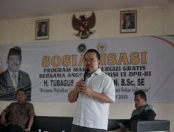 Sosialisasi Makan Bergizi Gratis di Serang, Haerul Jaman Ajak Masyarakat Peduli Kesehatan Anak