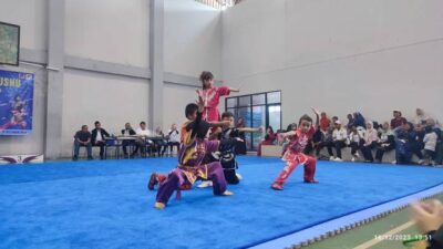 230 atlet siap bertanding di Kejurnas Wushu Piala Wali Kota Tangerang 2025 di GOR Gondrong, ajang prestasi dari pelajar hingga senior.