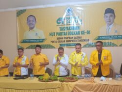 2.000 Paket Bantuan Disiapkan Golkar Kabupaten Tangerang untuk Yatim dan Duafa di HUT ke-61