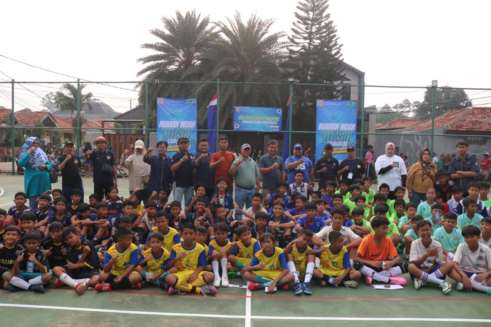Karang Taruna Buaran Indah Sukses Gelar Turnamen Futsal