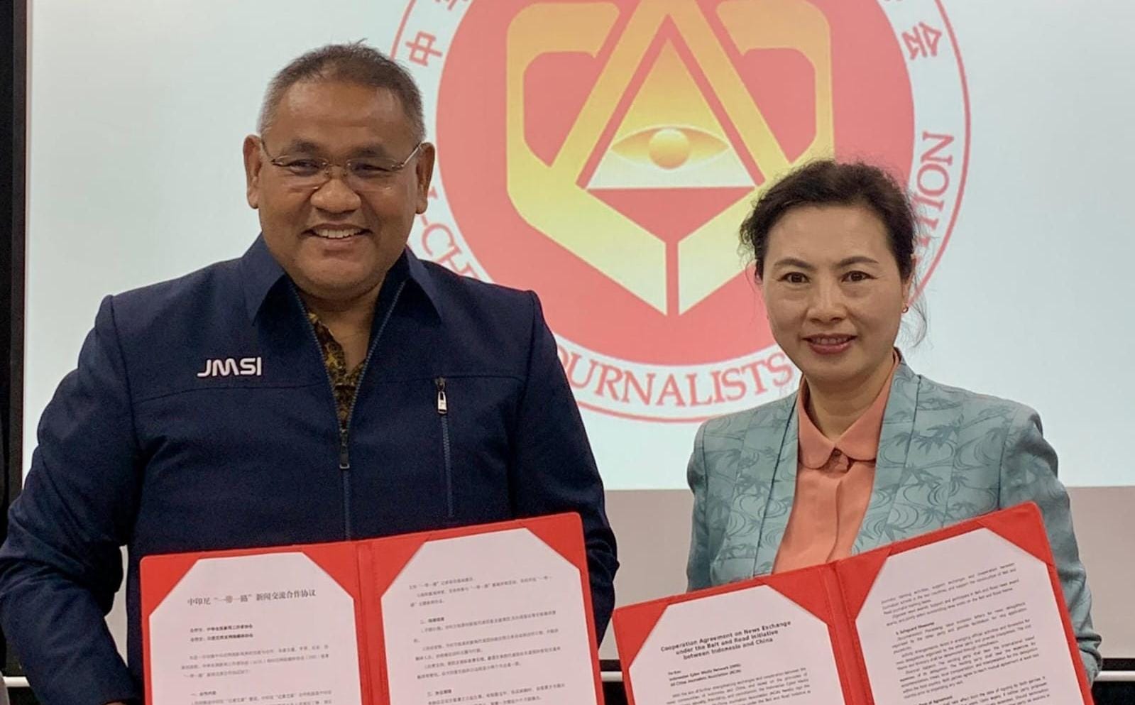 JMSI dan ACJA teken MoU bangun “Rumah Wartawan Tiongkok-Indonesia” untuk memperkuat kerja sama dan pertukaran media.