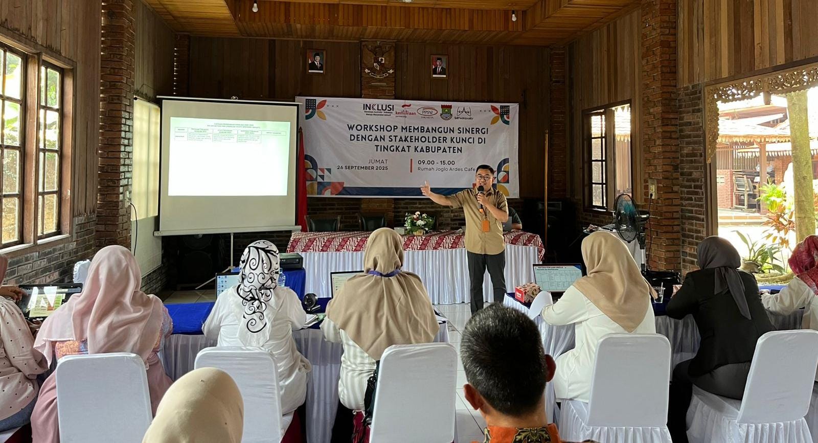 PPSW Jakarta gelar workshop di Tangerang, dorong sinergi GEDSI lintas sektor untuk pemberdayaan perempuan dan pembangunan inklusif.