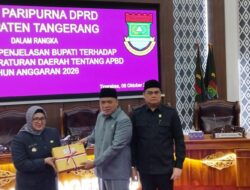 Intan Nurul Hikmah Sampaikan RAPBD 2026, Pemkab Tangerang Fokus Pendidikan 25,9%