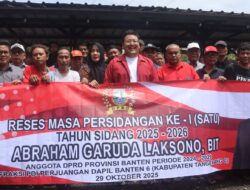 Warga Curug Usulkan Pembangunan Sekolah Negeri Saat Reses Abraham Garuda Laksono